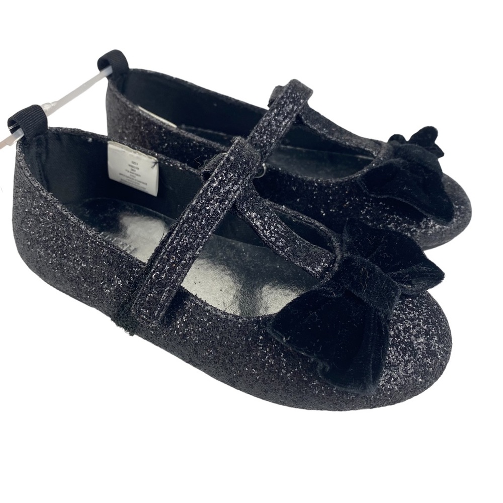 Joe Fresh Sparkly Holiday Bow Dress Shoes Size 9 NWT